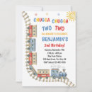 Recherche de train de choo de choo invitations Rouge