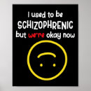 Recherche de schizophrenie poster Cerveau