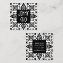 Recherche de motif zigzag cartes visite Tendance