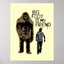 Suche nach großer fuß poster Bigfoot