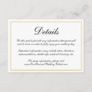 Suche nach gold border einladungen Klassisch