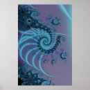 Recherche de fractale spirale posters Rose