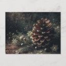 Recherche de pomme de pin cartes postales Festif