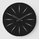 Recherche de noir argent horloges Simple