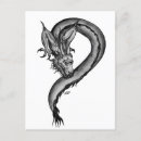 Recherche de tatouage dragon cartes postales Monstre