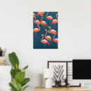 Suche nach flamingo muster poster Tropisch