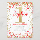 Recherche de premier filles anniversaire invitations Baby girl