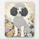 Recherche de caniche tapis souris Fleurs