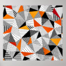 Recherche de motif triangulaire posters Géométrique
