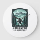 Suche nach bigfoot wanduhren Vatergeschenke