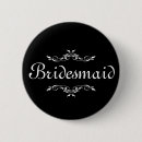 Recherche de et mariage floral blanc badges Demoiselle