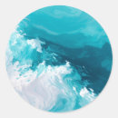 Recherche de motif abstrait autocollants Mer