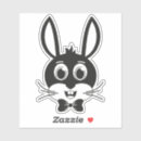 Recherche de visage de lapin autocollants Pâques