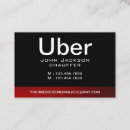 Recherche de taxi driver cartes visite Uber