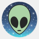 Suche nach alien aufkleber Blau