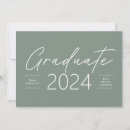 Recherche de noir blanc vert invitations Élégant