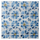 Suche nach vintage blumen fliesen Blau