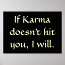 Recherche de karma posters Drôle