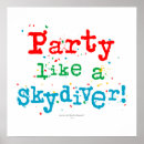 Suche nach skydive poster Fallschirmspringen