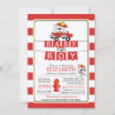 Recherche de camion de pompiers rouge invitations Moderne