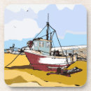 Suche nach fishing untersetzer Fischerboot