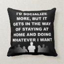 Recherche de antisocial coussins Drôle
