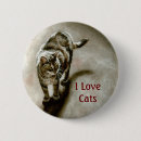 Recherche de chat tigré badges Chats