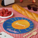 Recherche de rêve assiettes en papier Soleil