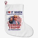 Recherche de président chaussette de noël Usa