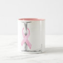 Recherche de conscience de cancer du sein tasses Amour