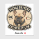 Recherche de chien bouledogue autocollants Frenchie