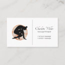 Recherche de silhouettes cartes visite Massage