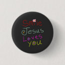 Suche nach jesus liebt dich buttons Inspirierend