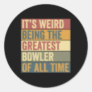 Recherche de bowling drôle autocollants Cuire