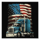 Recherche de camionneur art Drapeau