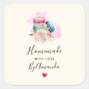 Recherche de biscuits de sucre autocollants Fabriqué avec amour