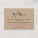 Recherche de kraft paper placement cartes Invités