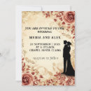 Recherche de silhouette mariage invitations Couple
