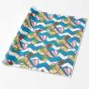 Recherche de chevron turquoise papier cadeau Bébé