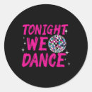 Recherche de danseurs disco autocollants Dancelière