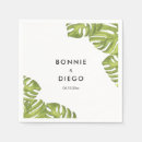 Recherche de palmier mariage serviettes Moderne