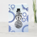 Recherche de rouages cartes postales Steampunk
