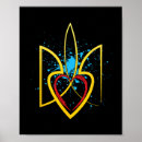Suche nach ukraine wappen poster Blau