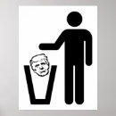 Recherche de anti donald trump poster Drôle