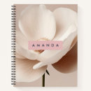 Suche nach rosa magnolien kleine notizbücher Monogramm