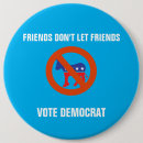 Recherche de démocrate de vote badges Républicain