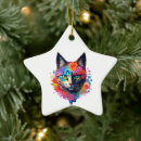Recherche de chat mignon ornements Peinture