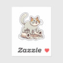 Suche nach toilettenpapier aufkleber Katze