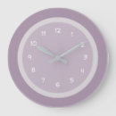 Recherche de bain horloges Violet