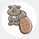 Recherche de castors autocollants Animal